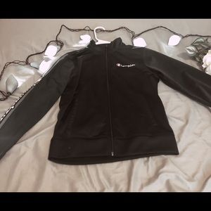 Champion Athletic Wear Navy Blue Light Jacket EUC